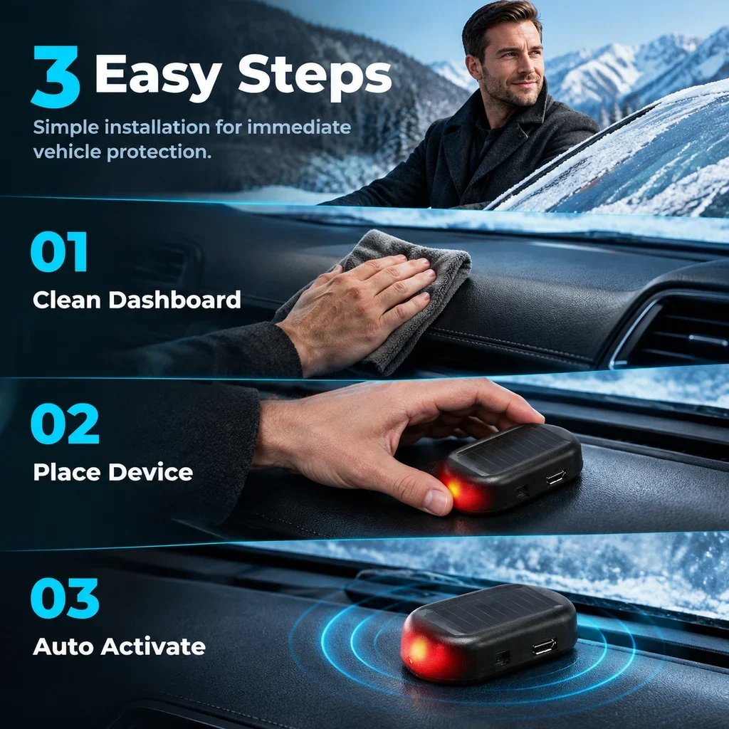 🚗Electromagnetic Snow Removal & 🛡️Anti-Freeze Device for Vehicles — Molecular Interference Technology