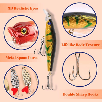 Christmas Fishing Lures Advent Calendar – Limited Release！