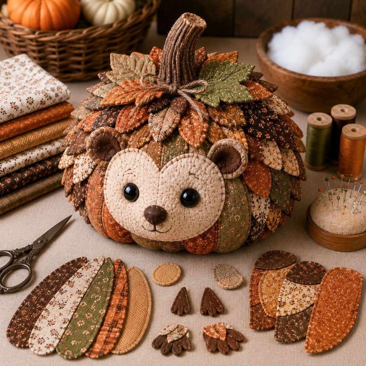 DIY Animal Pumpkin Sewing Kit