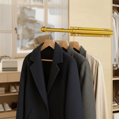 🗄️Valet Rod for Closet Pull Out