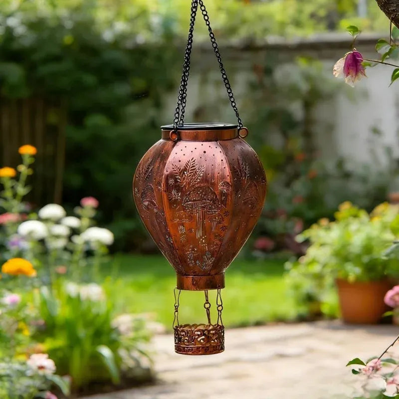 Solar-Powered Hot Air Balloon Lantern