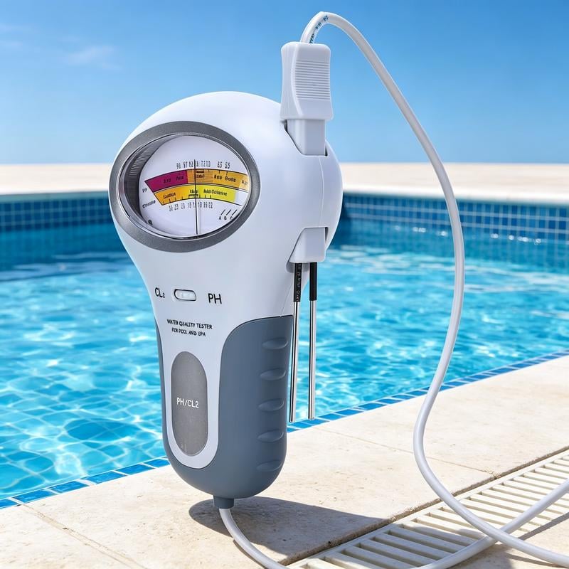 🔬💧 pH and chlorine tester for swimming pools – 50% off! Accurate measurement of pH and chlorine levels in your swimming pool – simple, quick and reliable. 🔥🏊