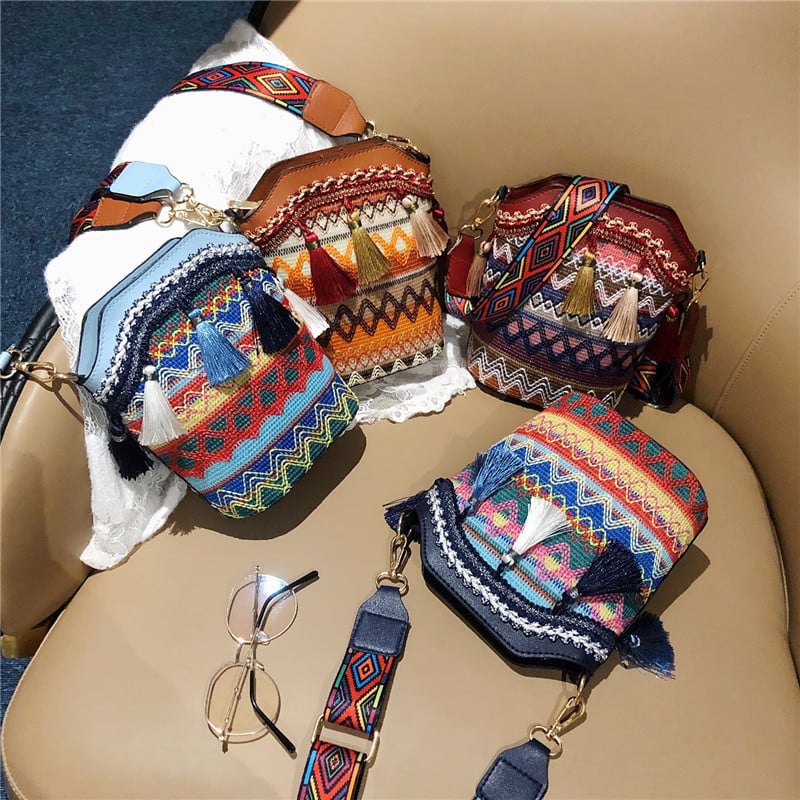 🔥LAST DAY 49% OFF✨Handmade Native American Handbags🧵
