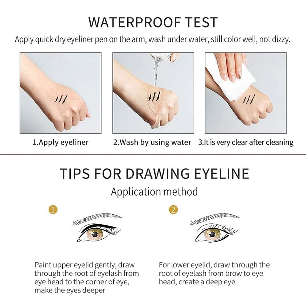 🔥 Limited Edition 50% OFF🌈14-Pack Eyeliner Pencil Waterproof Colored Paste Liners with Metallic & Shimmer Finishes Smudge-Proof
