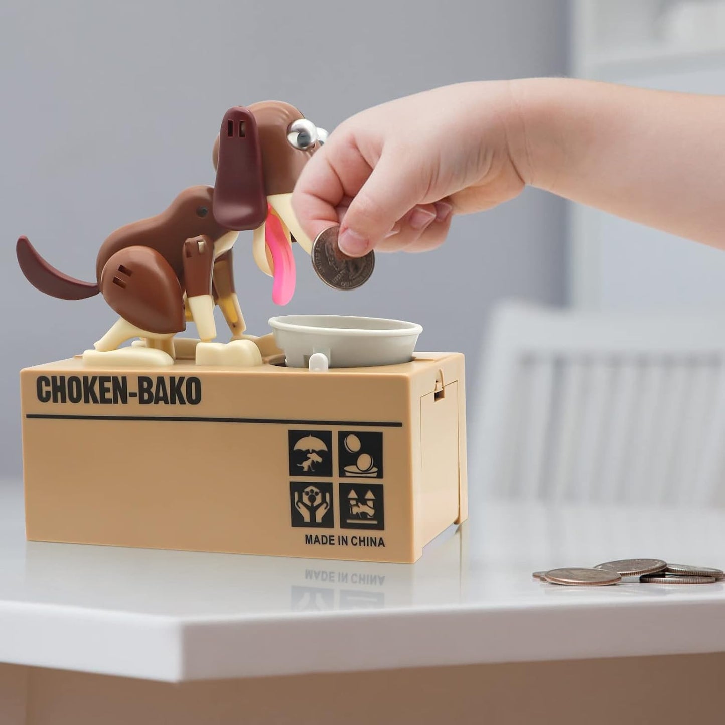 Hungry Dog Coin Bank