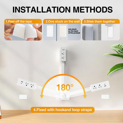 Last Day 49% OFF🔥Adjustable Electrical Outlet Extender Stick