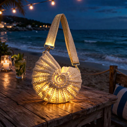 2026 Radiant Nautilus Shell Bag 🐚 — Carry the Magic of the Deep Blue