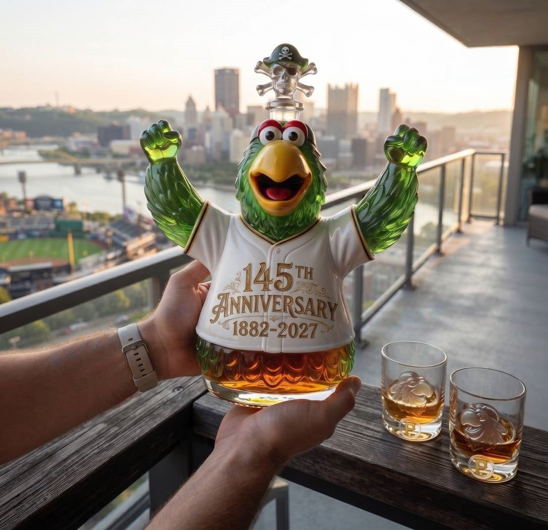 Anniversary Whisky Bottle