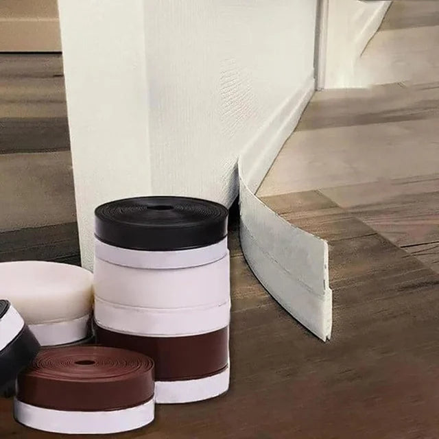 Self-Adhesive Silicone Door & Window Sealing Strip