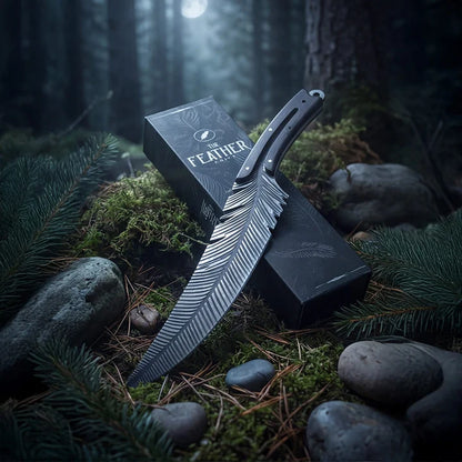 Hand-forged - Feather Knife
