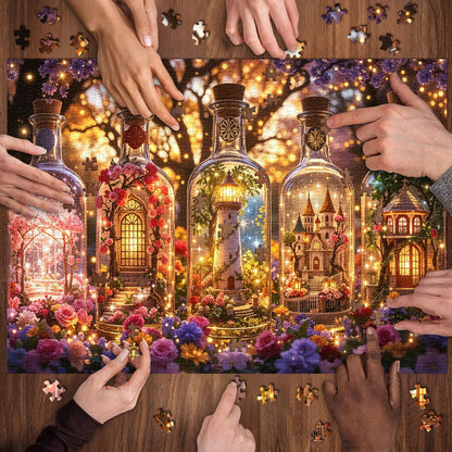 Enchanted Jars of Light Jigsaw Puzzle 1000 Pieces