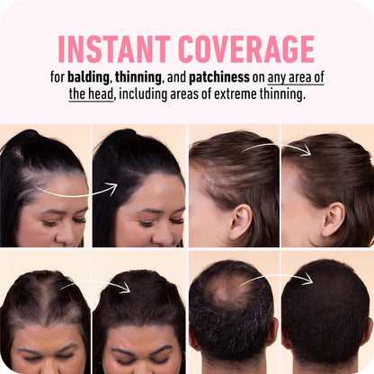 Hairline Powder Root Touch-Up Quick Cover Thin Hair, Hair Color Shadow Instantly Conceals Loss