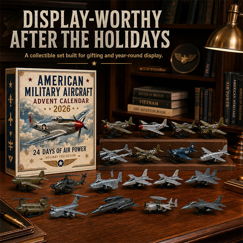 ✈️🇺🇸 American Military Aircraft Advent Calendar 2026 – 24 Days of Air Power