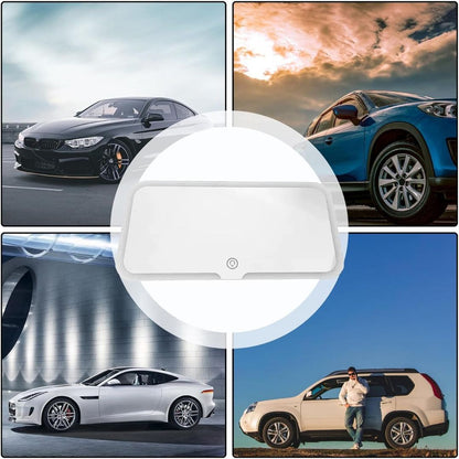 💡 LED Lighted Car Visor Mirror | Dimmable Auto Makeup Mirror