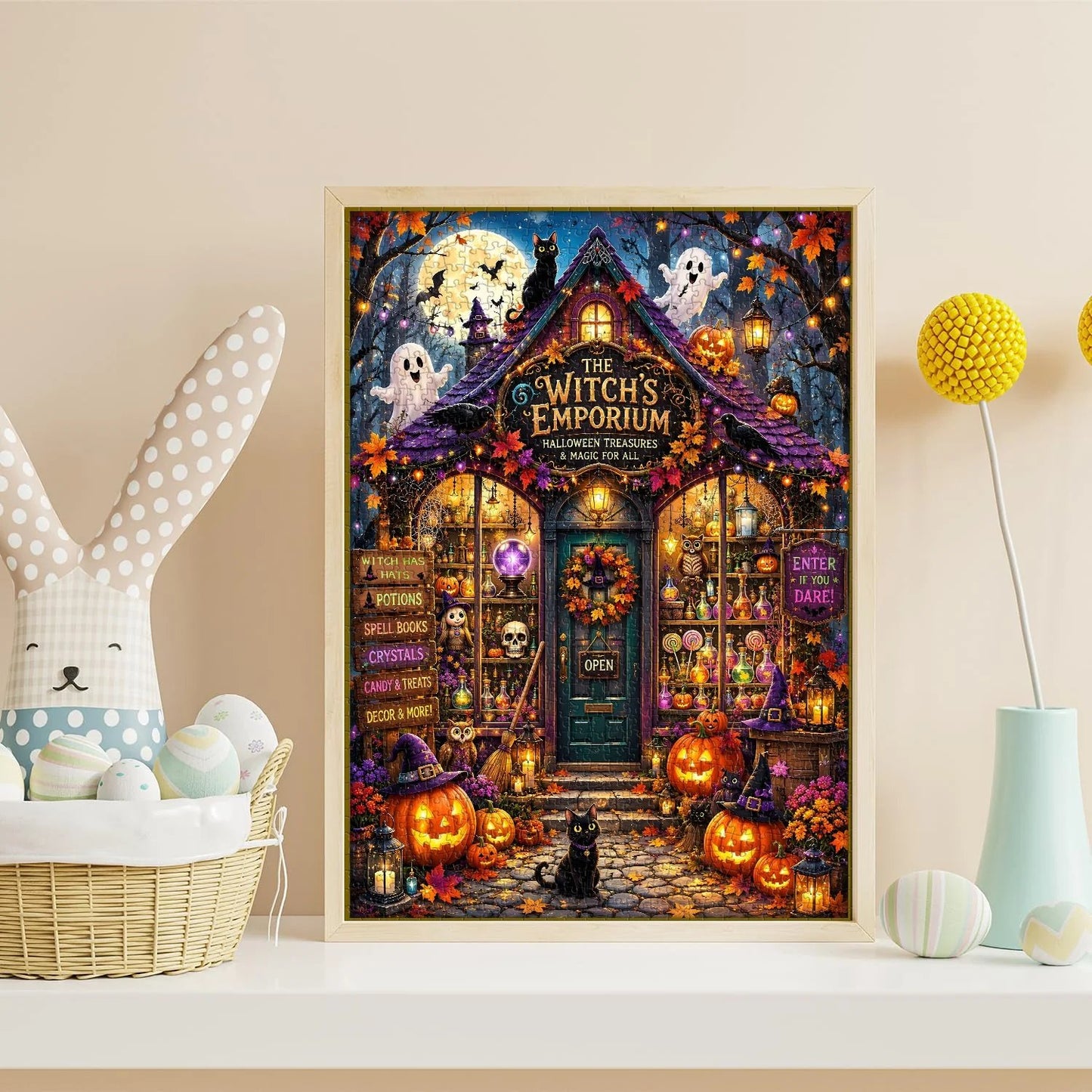 💥🏆The Witch’s Emporium Jigsaw Puzzle 1000 Pieces