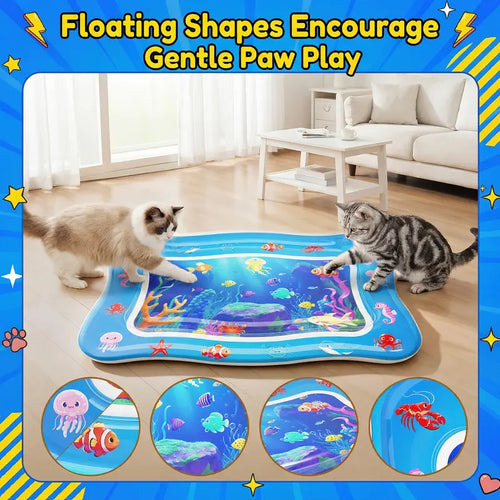 Vivid Undersea Pattern | Stimulate Your Cat’s Natural Hunting Instinct 🌊