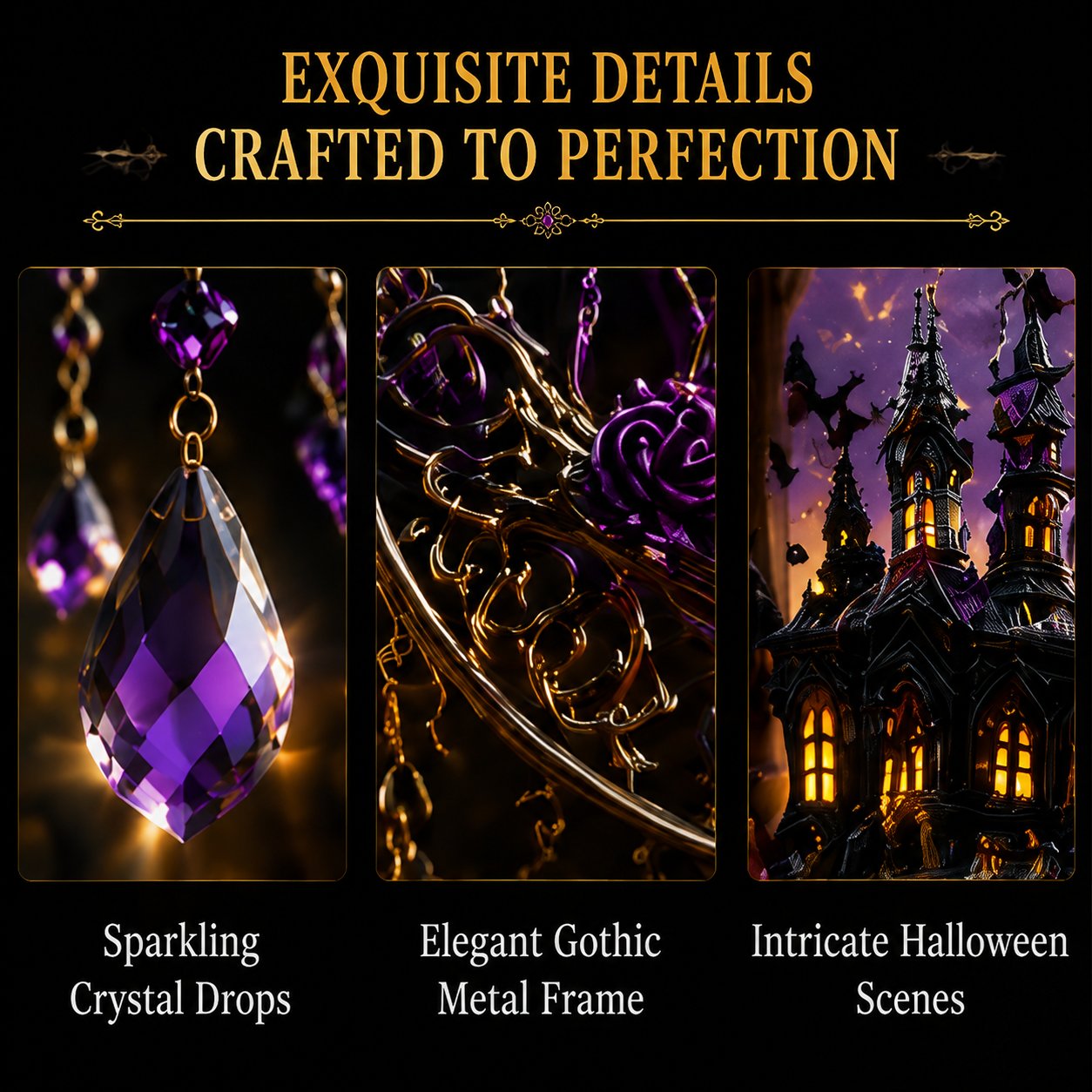 🎁Halloween Special Offer 50% OFF –🏰🎃Halloween Crystal Light Catcher