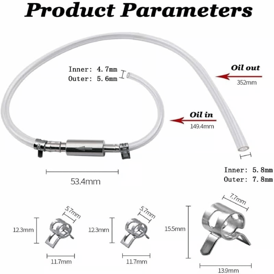 💥Father's Day Sale 49% OFF💥Brake Bleeder Hose One Way Check Valve