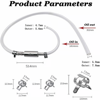 💥Father's Day Sale 49% OFF💥Brake Bleeder Hose One Way Check Valve