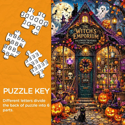 💥🏆The Witch’s Emporium Jigsaw Puzzle 1000 Pieces