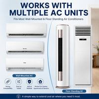 ❄️ White 82FT Cooling Kit + Traceless Tape