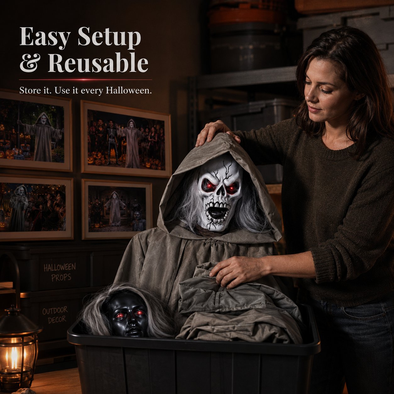 💀The best Halloween decoration: Automatic escape room props 🎃🔐