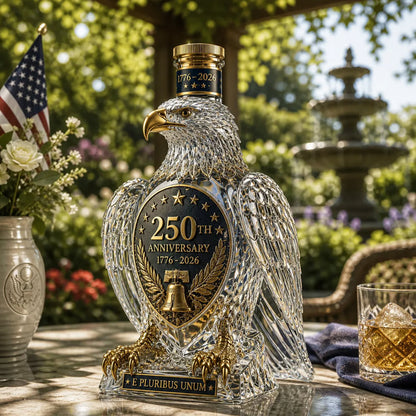 🏆 6K+ Sold! 🦅 Limited Edition Hawk Whiskey Bottle  250th Anniversary Collection