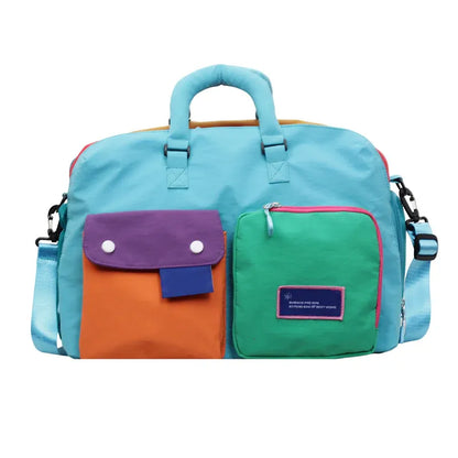 🏆LAST DAY SALE 49% OFF🔥Casual Color Block Overnight Bag