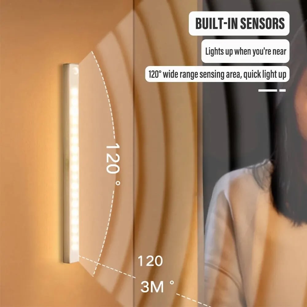 💡Punch-free Smart Sensor Magnetic Rechargeable LED Lights✈Fast Worldwide Shipping