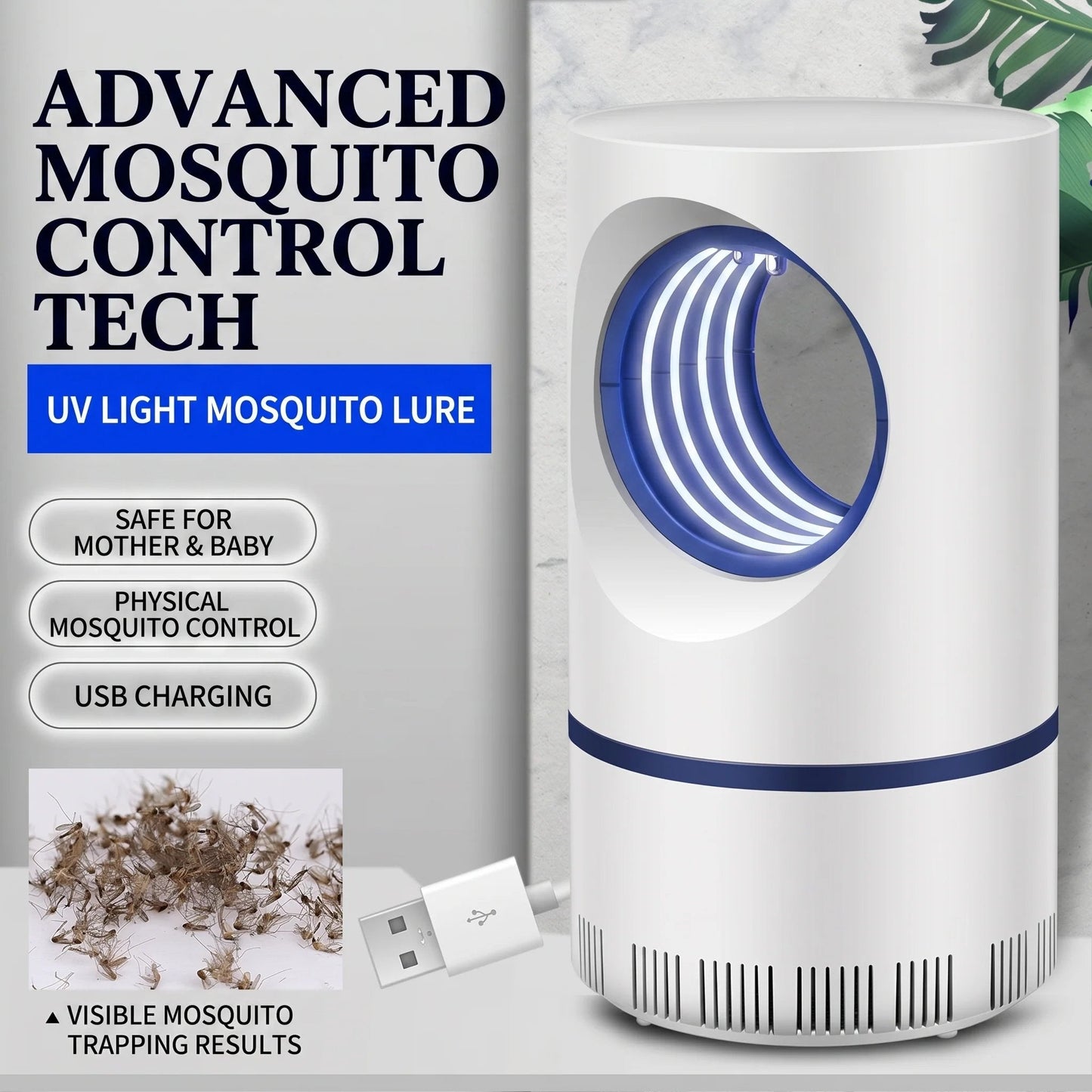 🦟Plug-in Suction-Type Mosquito Trap