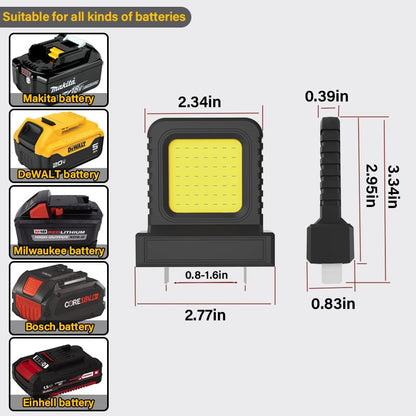 🏆45K+ SOLD🔥High brightness floodlight - for all power tool batteries