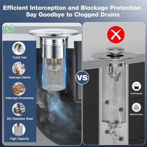 🎁Buy 1 Get 1 Free⏳tainless Steel Floor Drain Filter