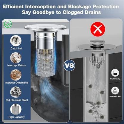 🎁Buy 1 Get 1 Free⏳tainless Steel Floor Drain Filter