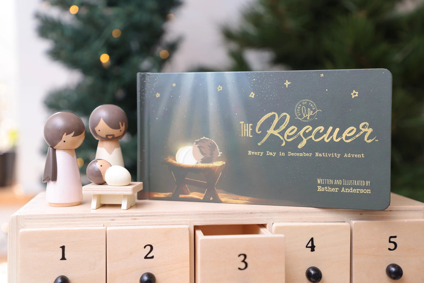 🔥 Last Day 57% OFF - ✝ Nativity Advent Calendar 2026 – Christmas Countdown with Nativity Figures