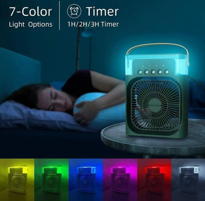 Five-Hole Spray Fan Desktop USB Electric Fan