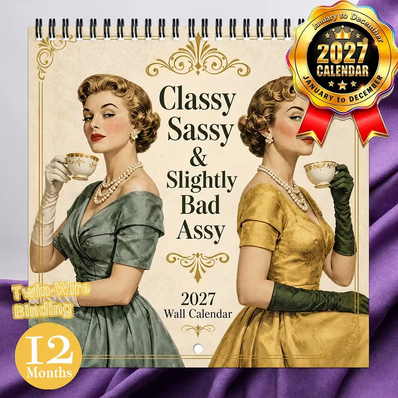 Black Friday Deal: 2027 Elegant Ladies Wall Calendar