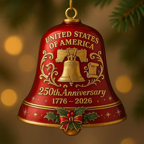 🔥Last Day: 49% OFF🔔United States 250th Anniversary Bell Ornament