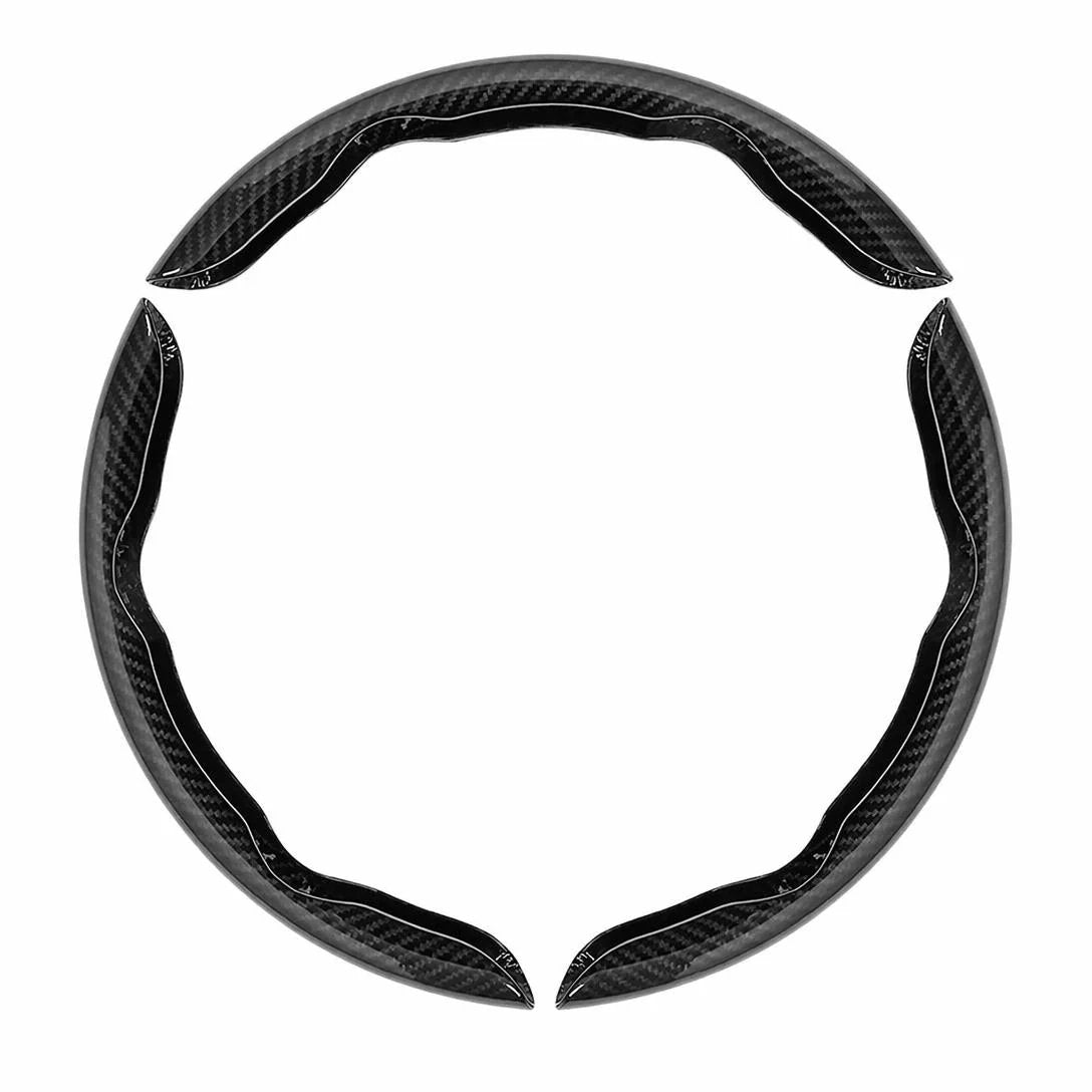 🎉Non-Slip Half Cover Car Steering Wheel Protector | Easy Clip On Installation