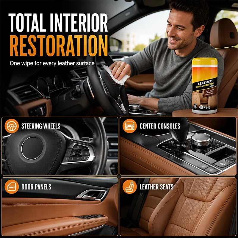 🎉 Multi-Purpose Car Interior Leather