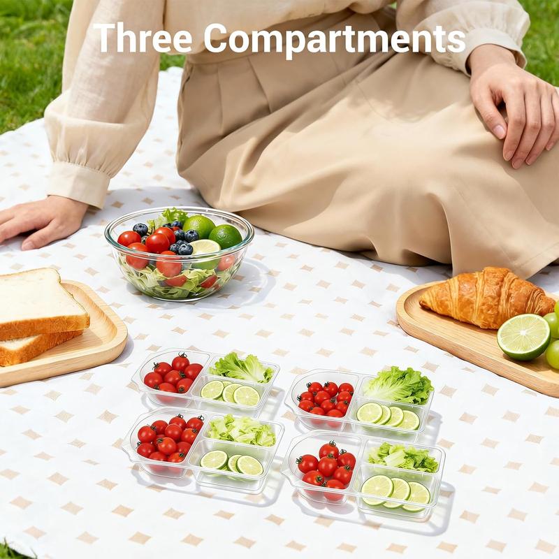 🍱20 Pack Reusable Snack Containers