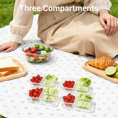 🍱20 Pack Reusable Snack Containers