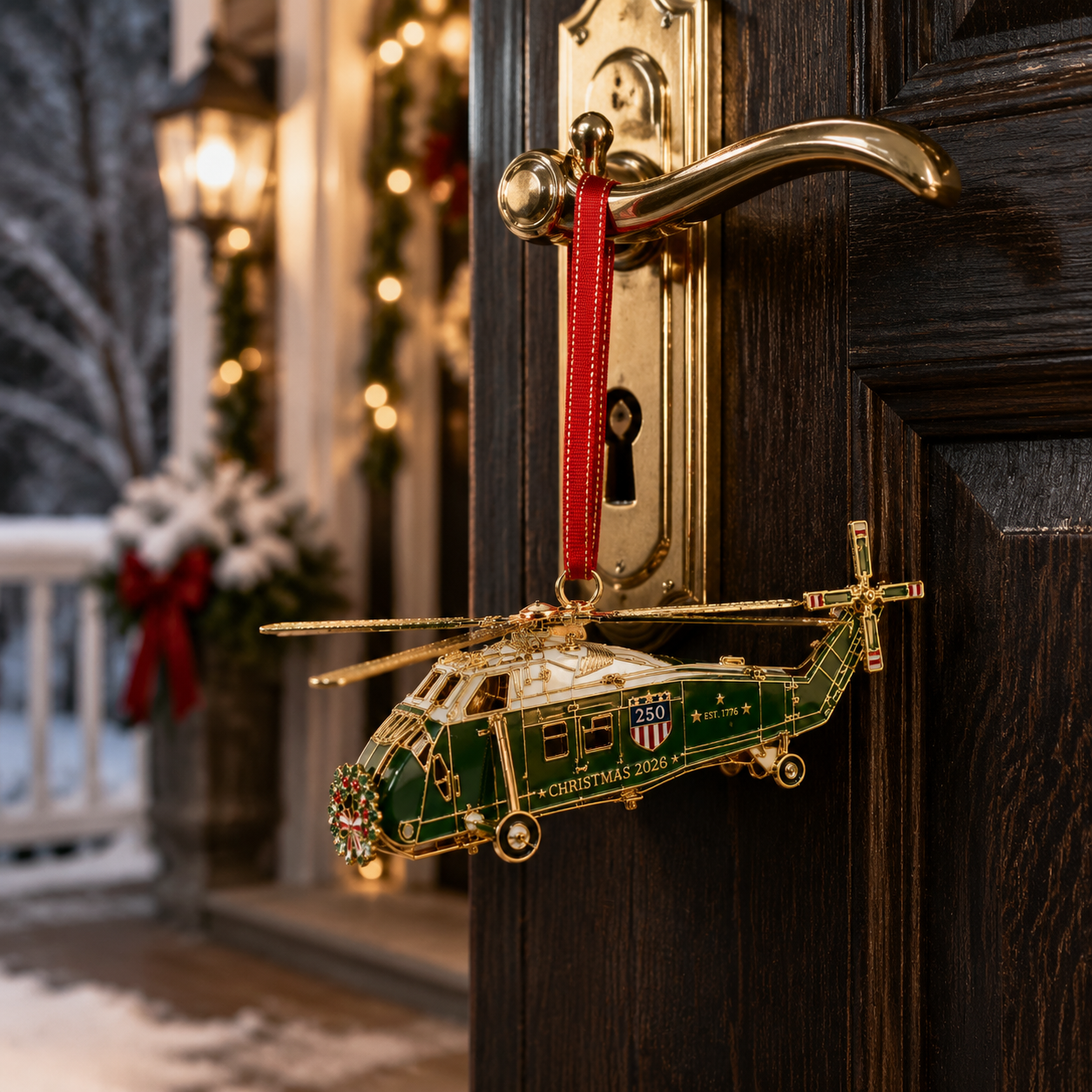🔥250th Anniversary Edition Helicopter Ornament