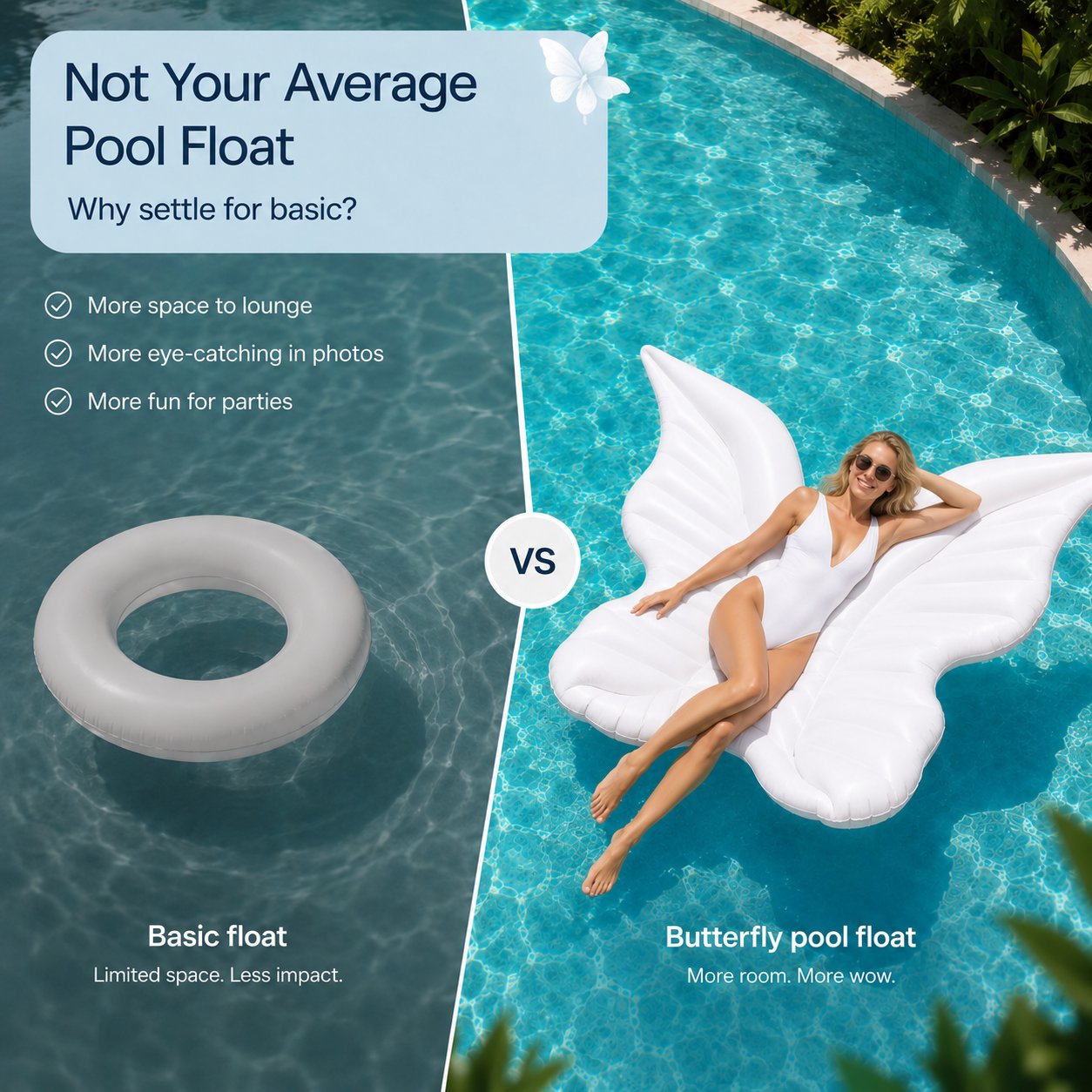 🦋Butterfly Wing Pool Float-🔥BUY 2 GET FREE SHIPPING🔥