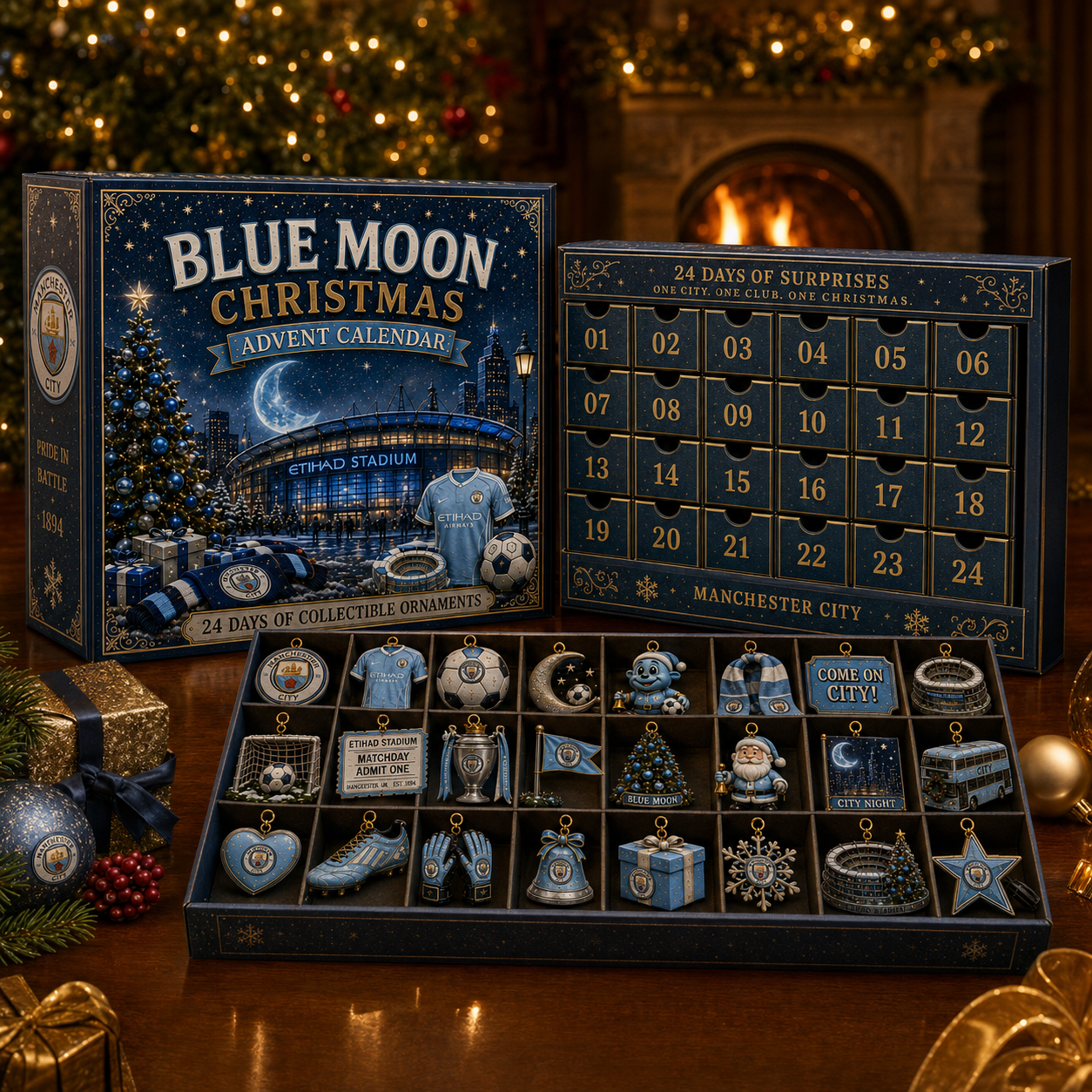🎄 Blue Moon Football Christmas Advent Calendar
