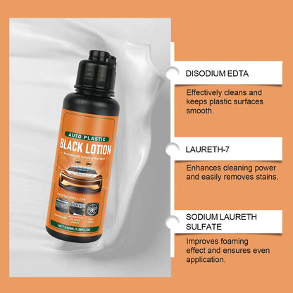 🚗 Car Plastic Restorer | Bring Faded Trim Back to Black