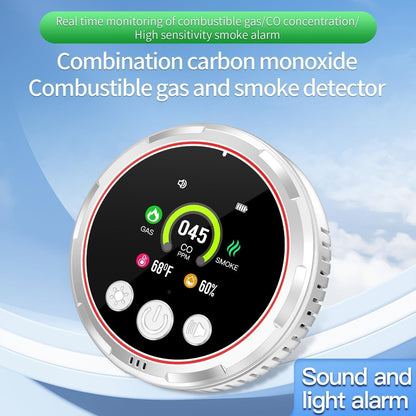 ✨Big Discount Up to 49%🔥Prevent Hidden Dangers: Multi-Function Carbon Monoxide & Smoke Detector for Every Room
