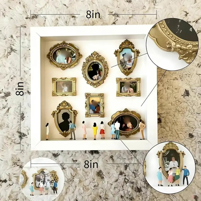 ✨DIY Mini Museum Silhouette Box – Celebrate Your Unique Memories in Style 💖