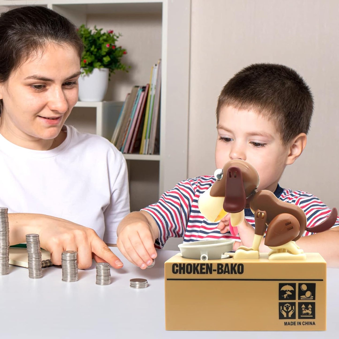 Hungry Dog Coin Bank