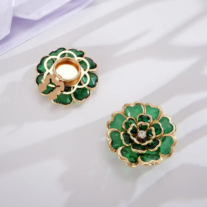 Flower Button Covers – Instant No-Sew Shirt & Blouse Upgrade