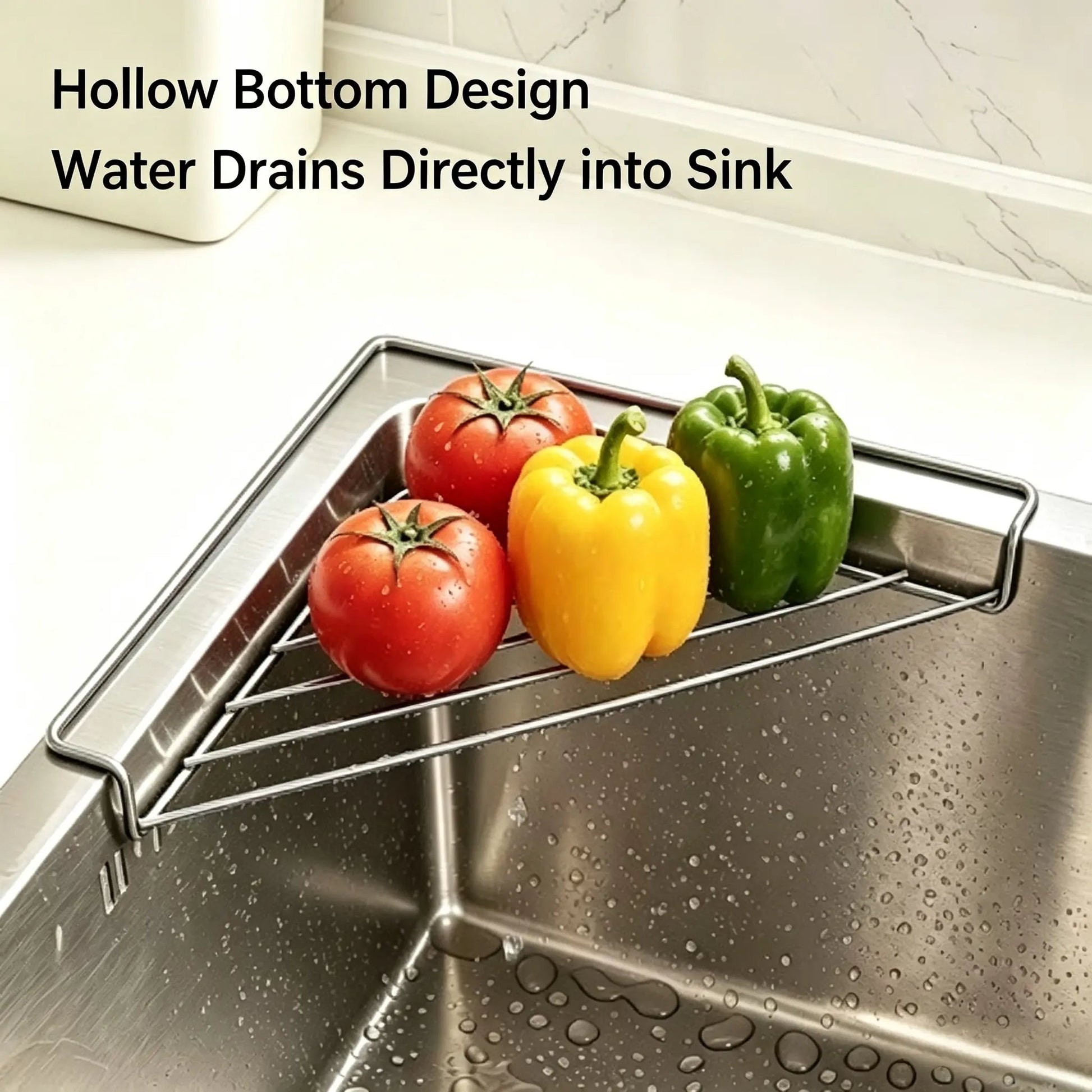 Corner Sink Draining Shelf - image 2